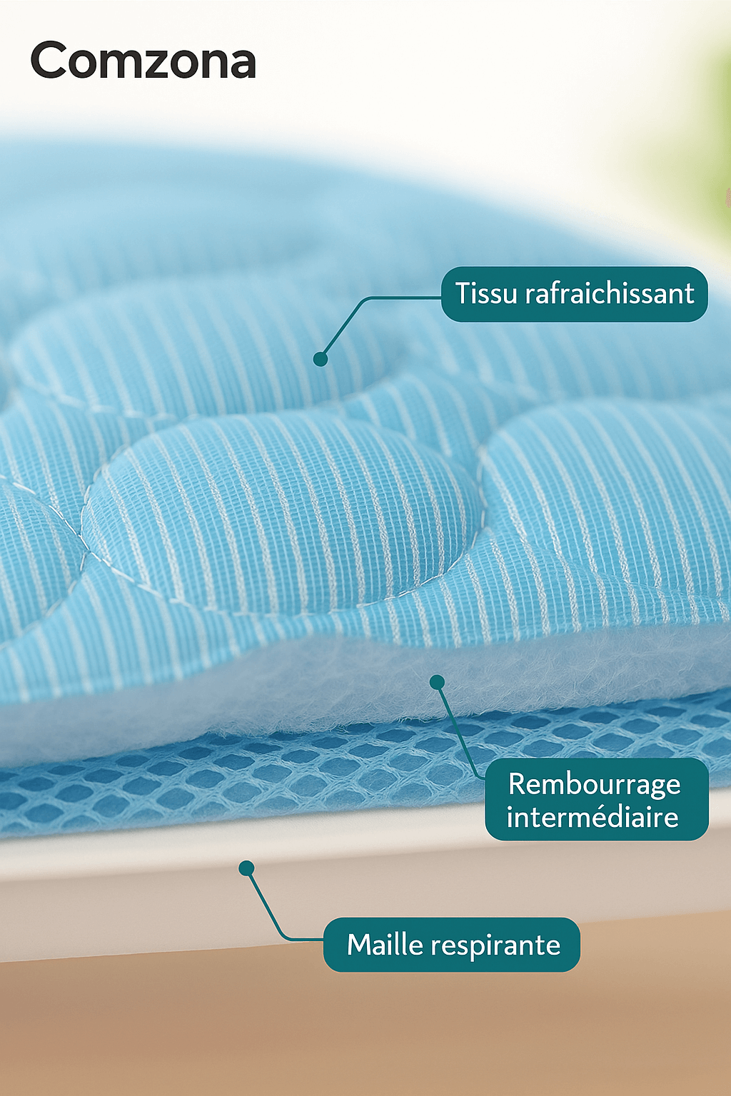 Chill&Woof – Le Tapis Rafraîchissant de ComZona