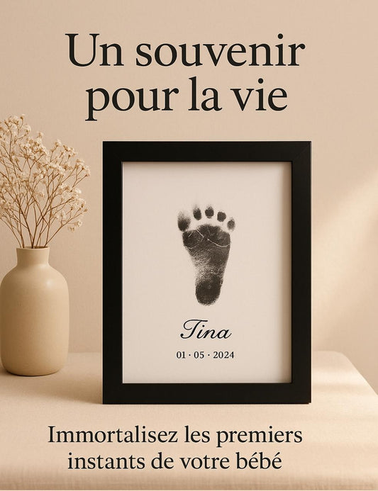Kit empreinte Bébé & Animal - Souvenir personnalisé à vie
