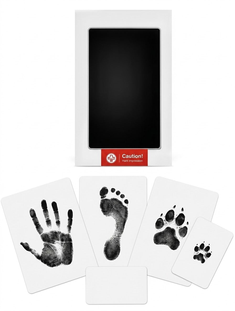 Kit empreinte Bébé & Animal - Souvenir personnalisé à vie